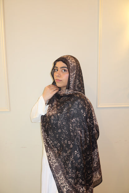 Black Elegance Pashmina