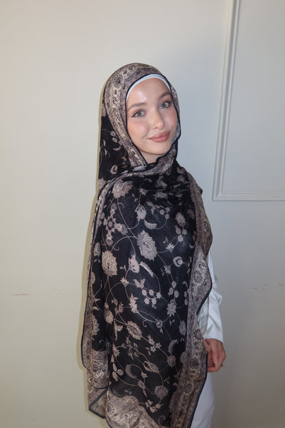 Black Taupe Pashmina