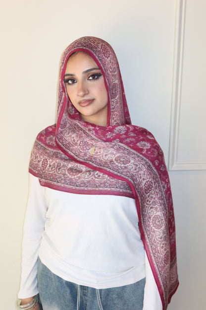 Fuchsia Pashmina