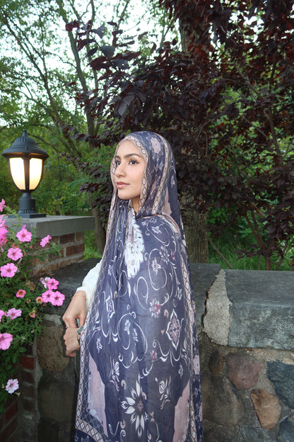 Navy Midnight Pashmina