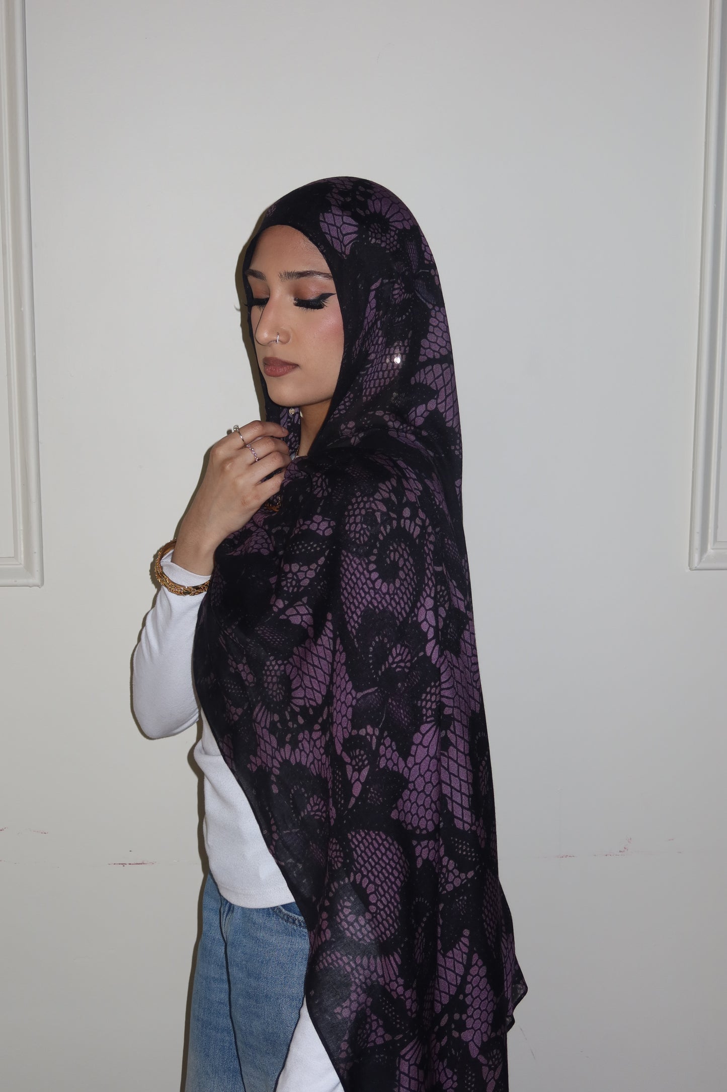 Purple Vintage Lace