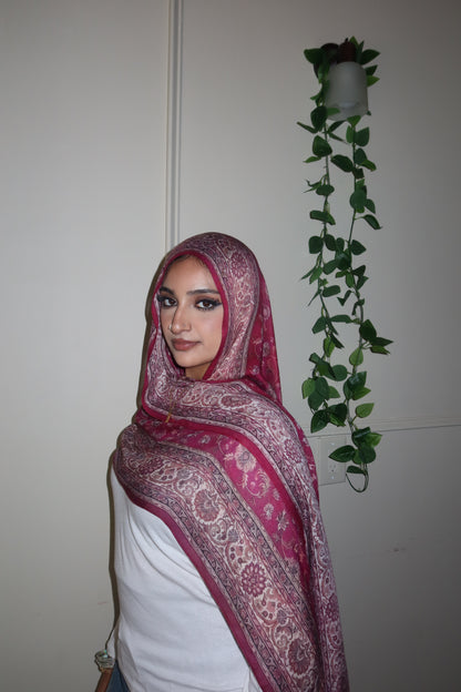 Fuchsia Pashmina