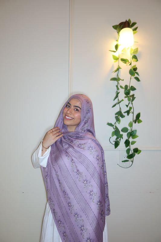 Lavender Floral Vine