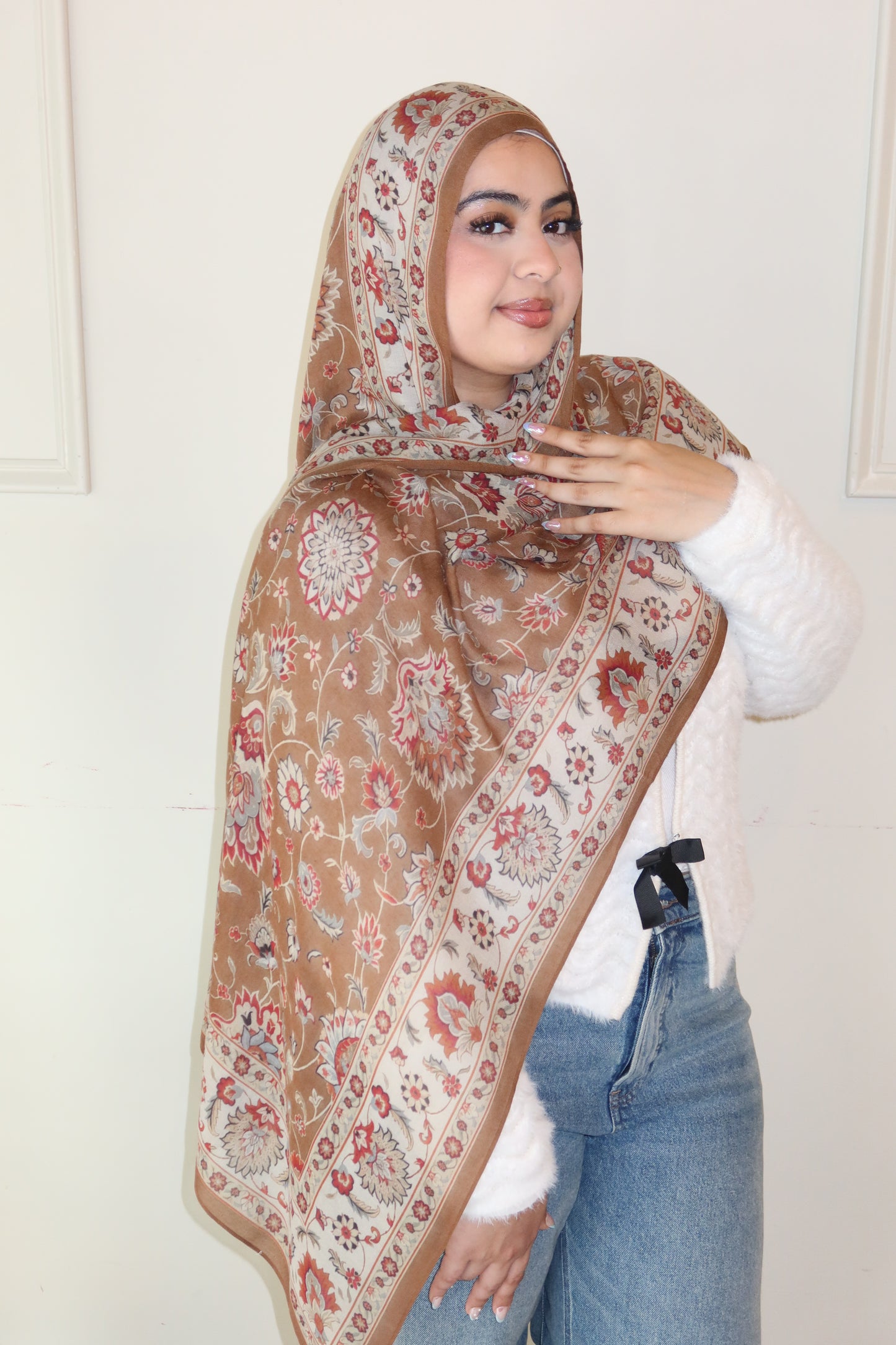 Maple Bloom Pashmina
