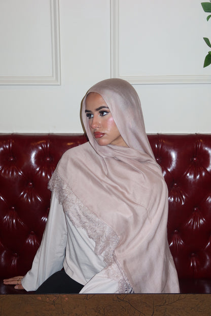 Champagne Blush Lace