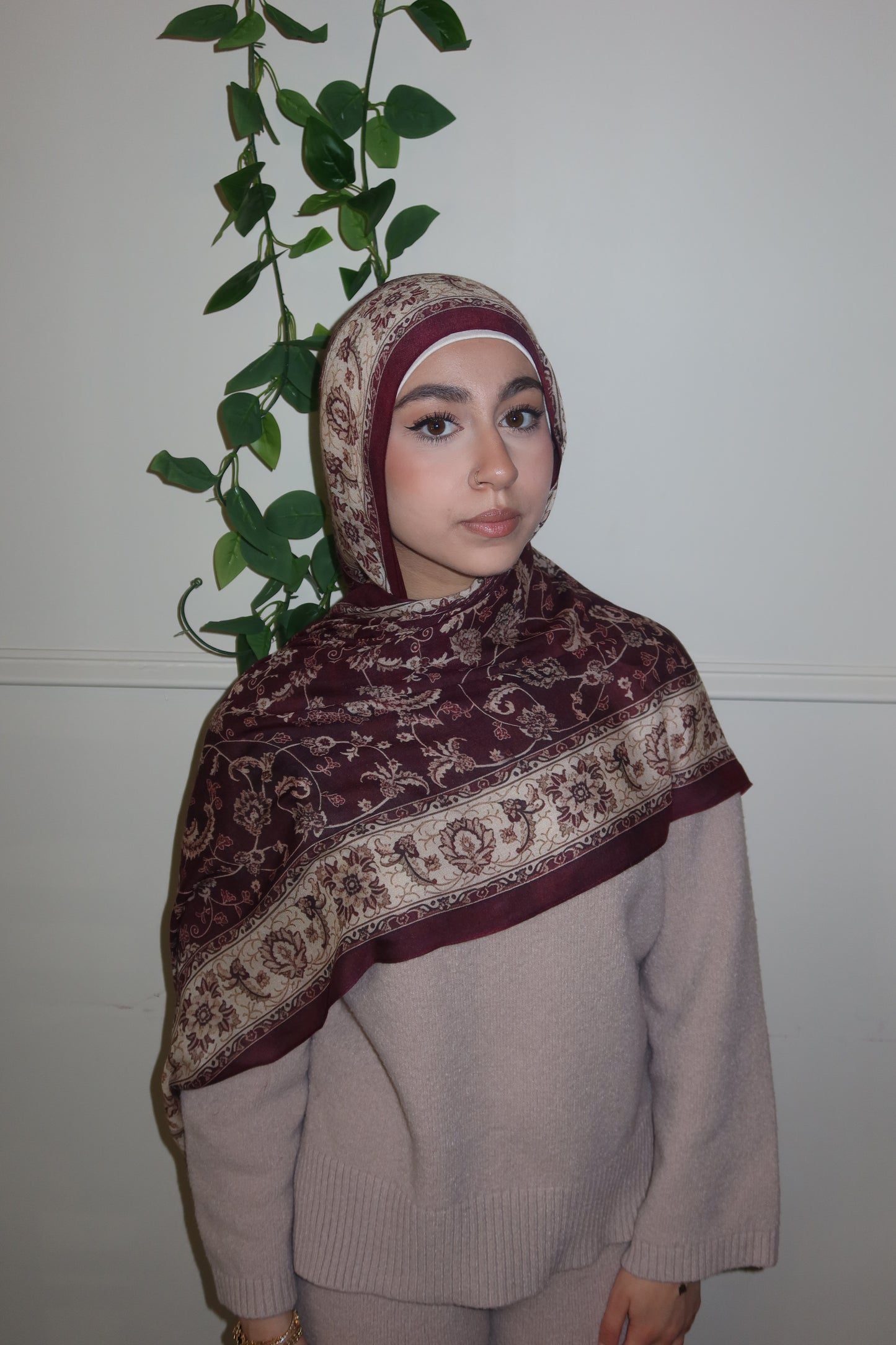 Berry Wine Pashmina