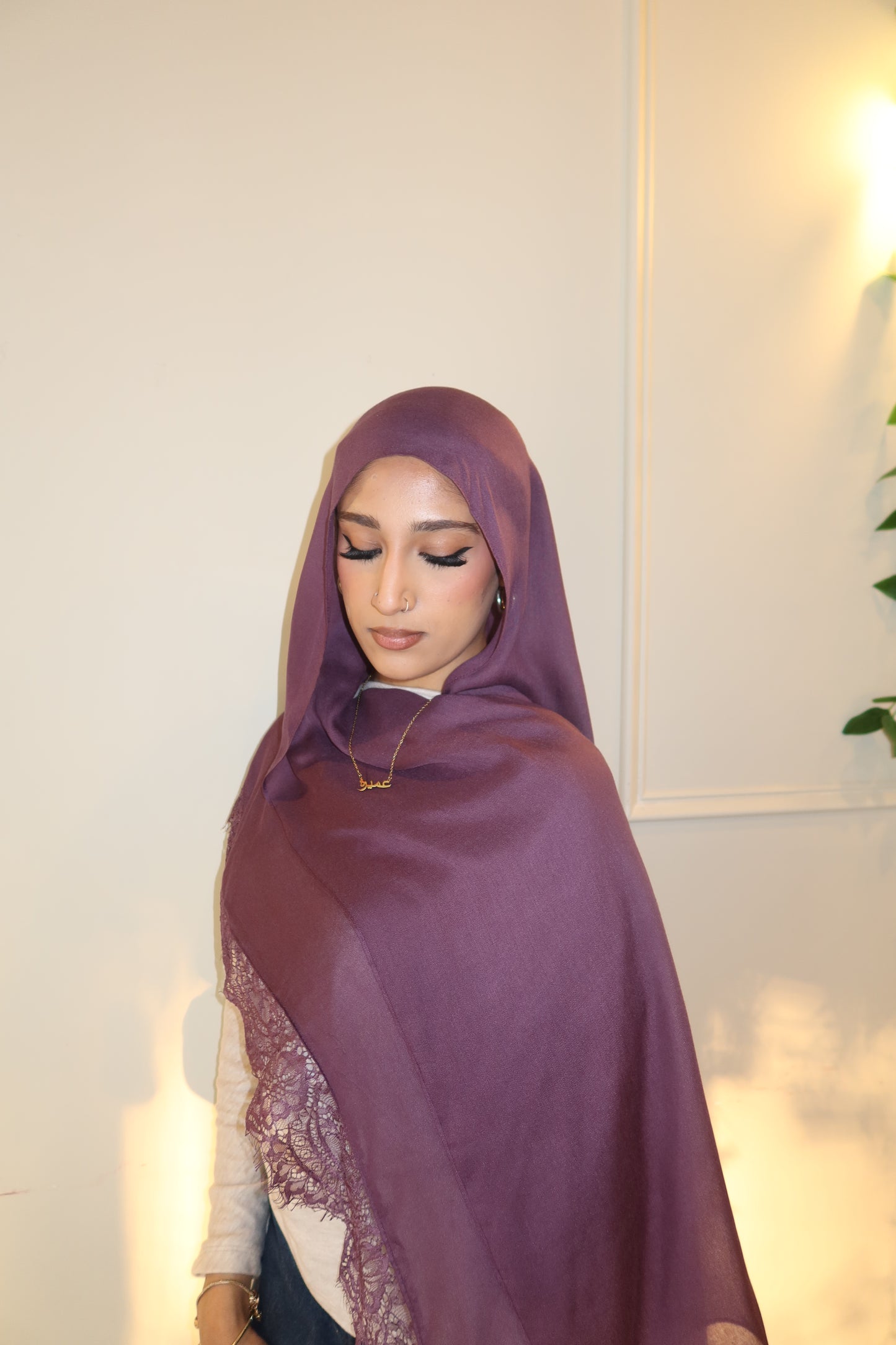 Dusty Plum Lace