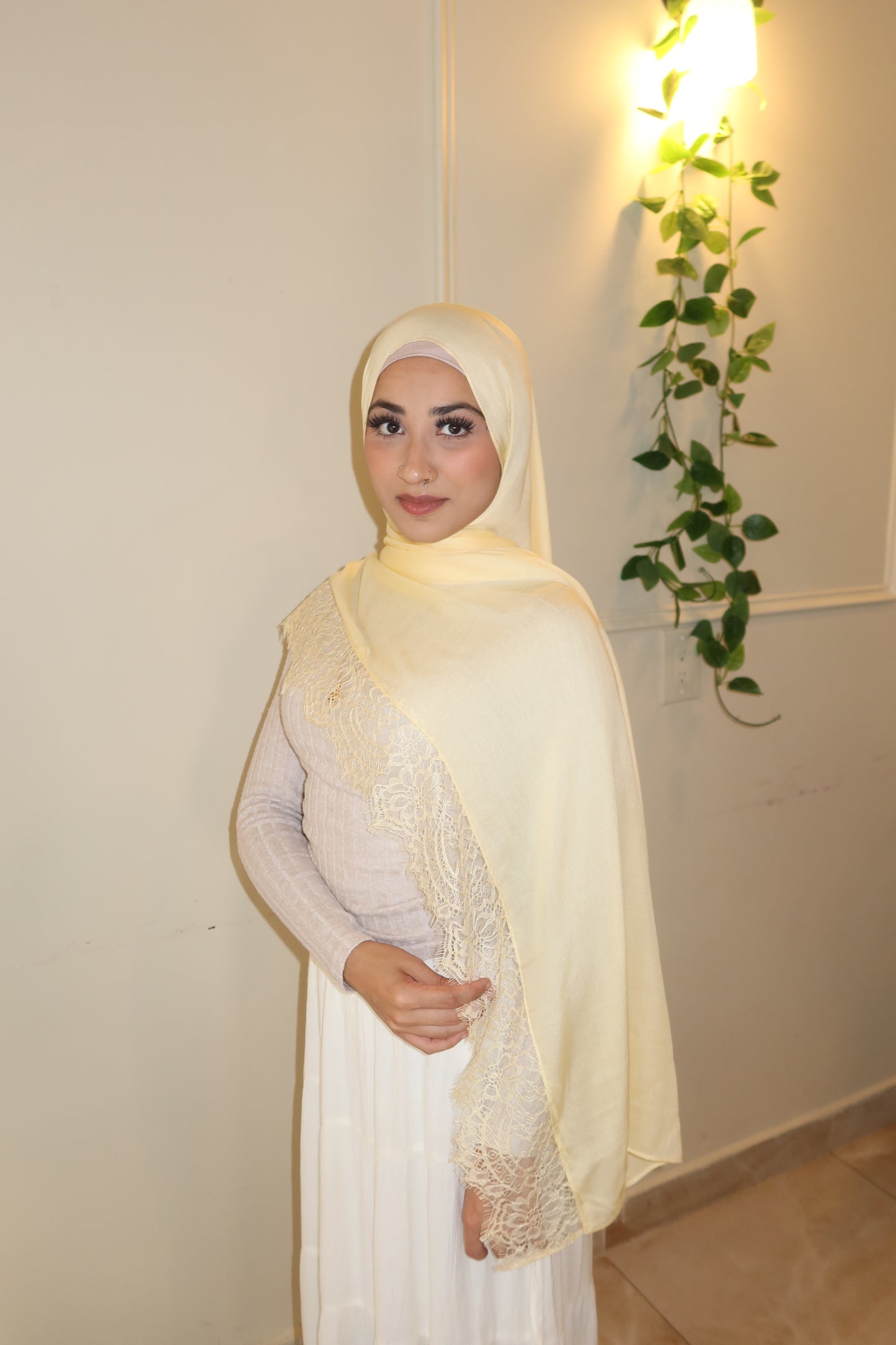 Butter Yellow Lace