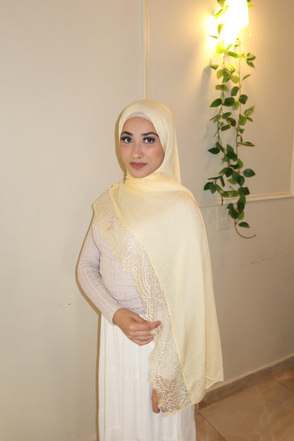 Butter Yellow Lace