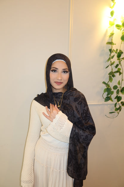 Black Vintage Lace