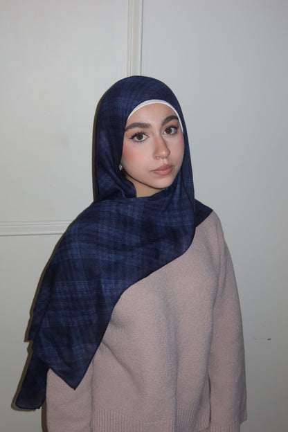 Navy Blue Plaid