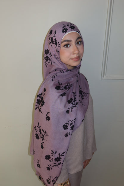 Purple Daisy Floral