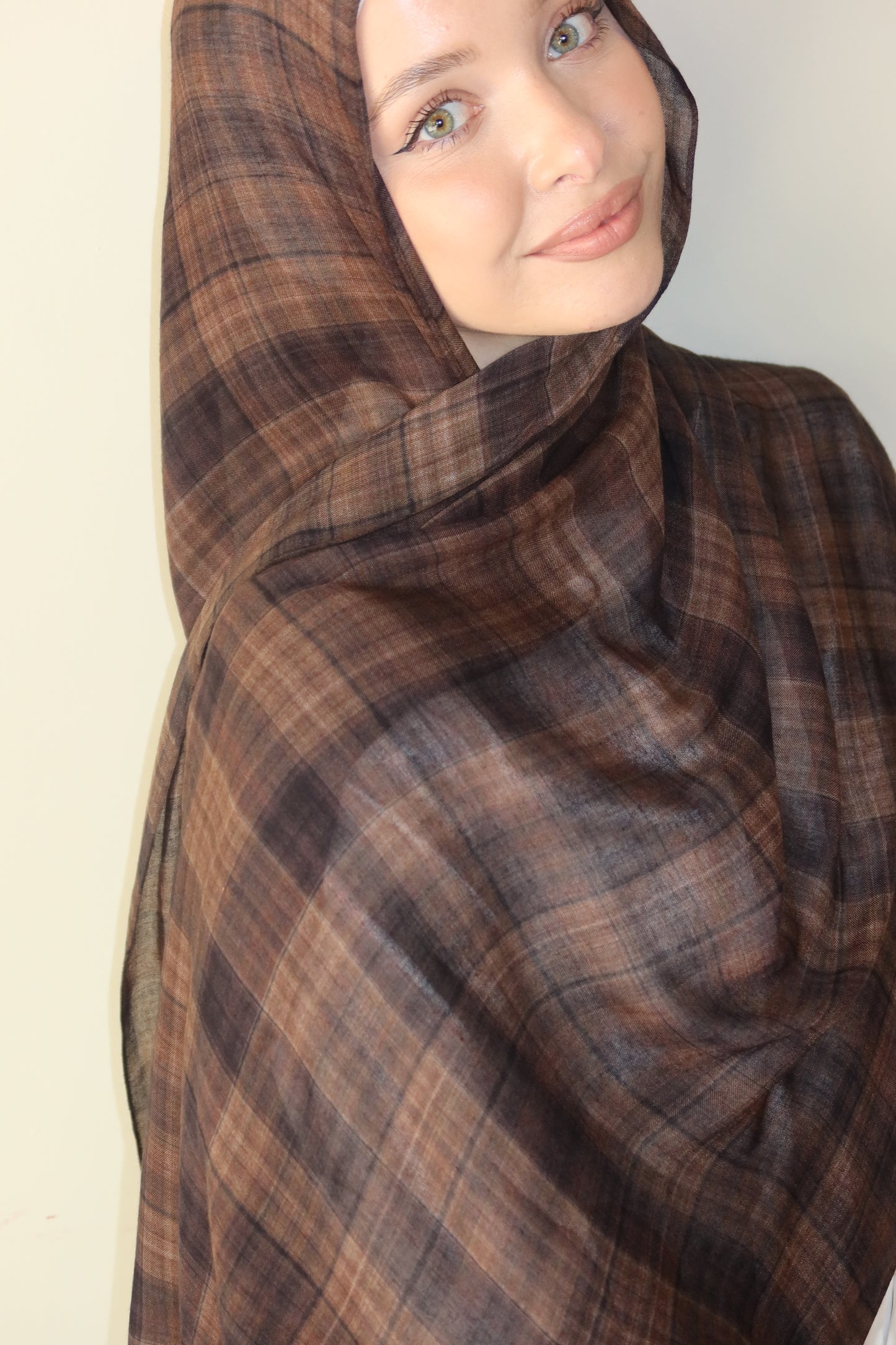 Espresso Brown Plaid