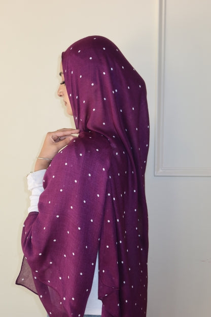Purple Polka Dot