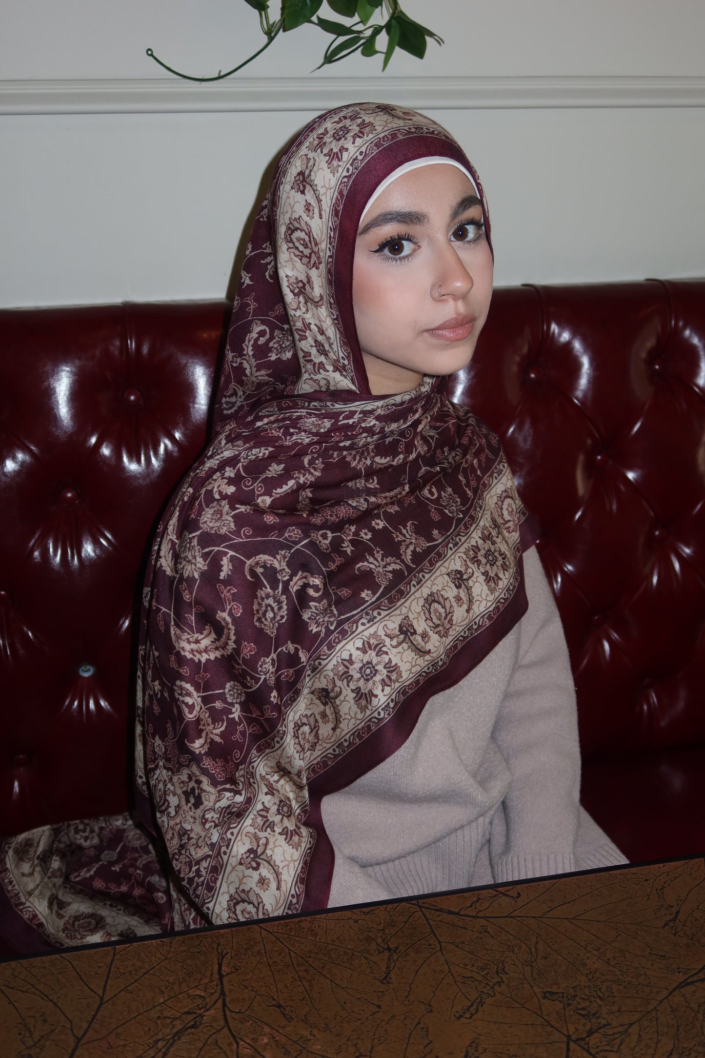 Berry Wine Pashmina