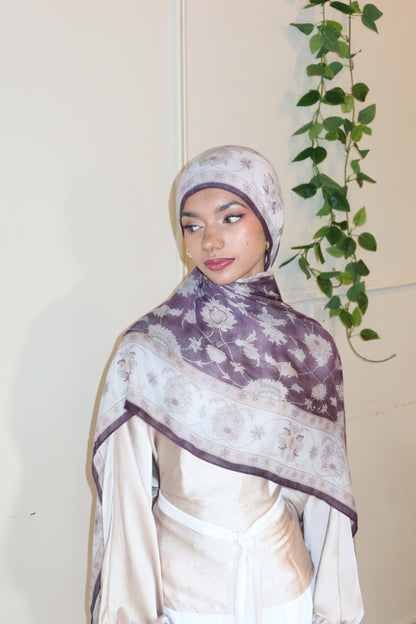 Plum Haze Pashmina
