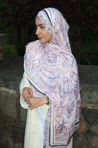 Lavender Rose Pashmina