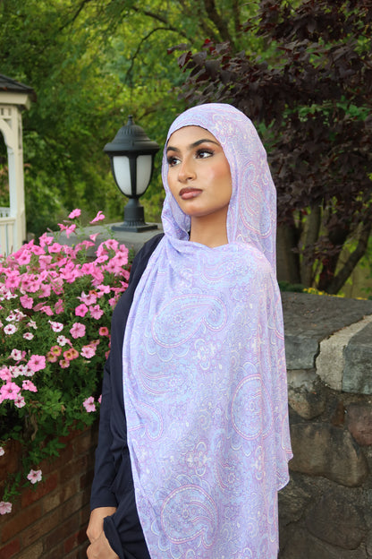 Lavender Paisley