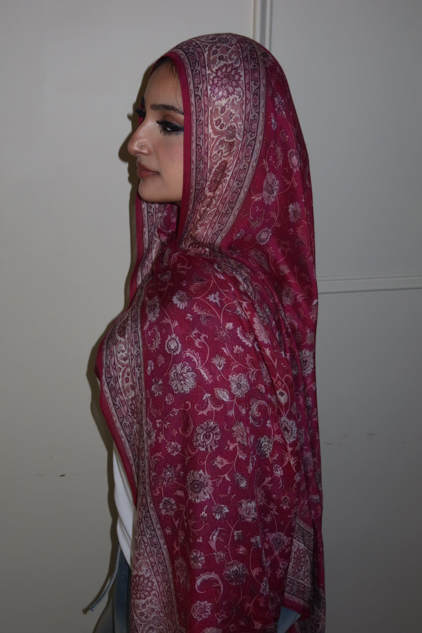 Fuchsia Pashmina