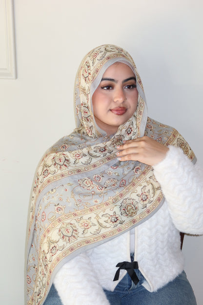 Frosted Dove Pashmina