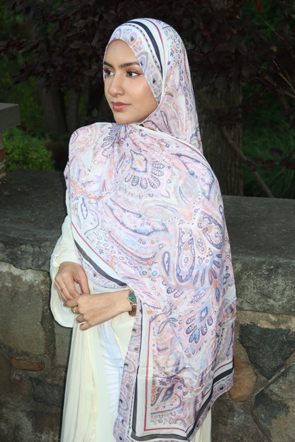 Lavender Rose Pashmina