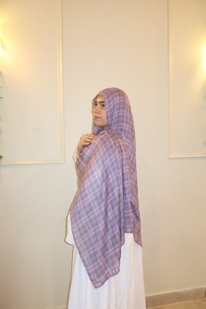 Lilac Blush Plaid