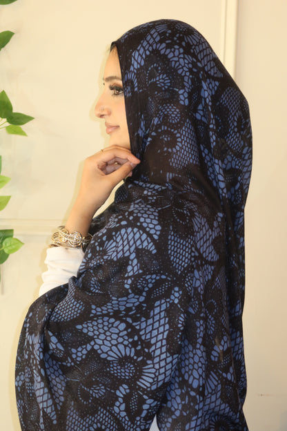 Blue Vintage Lace