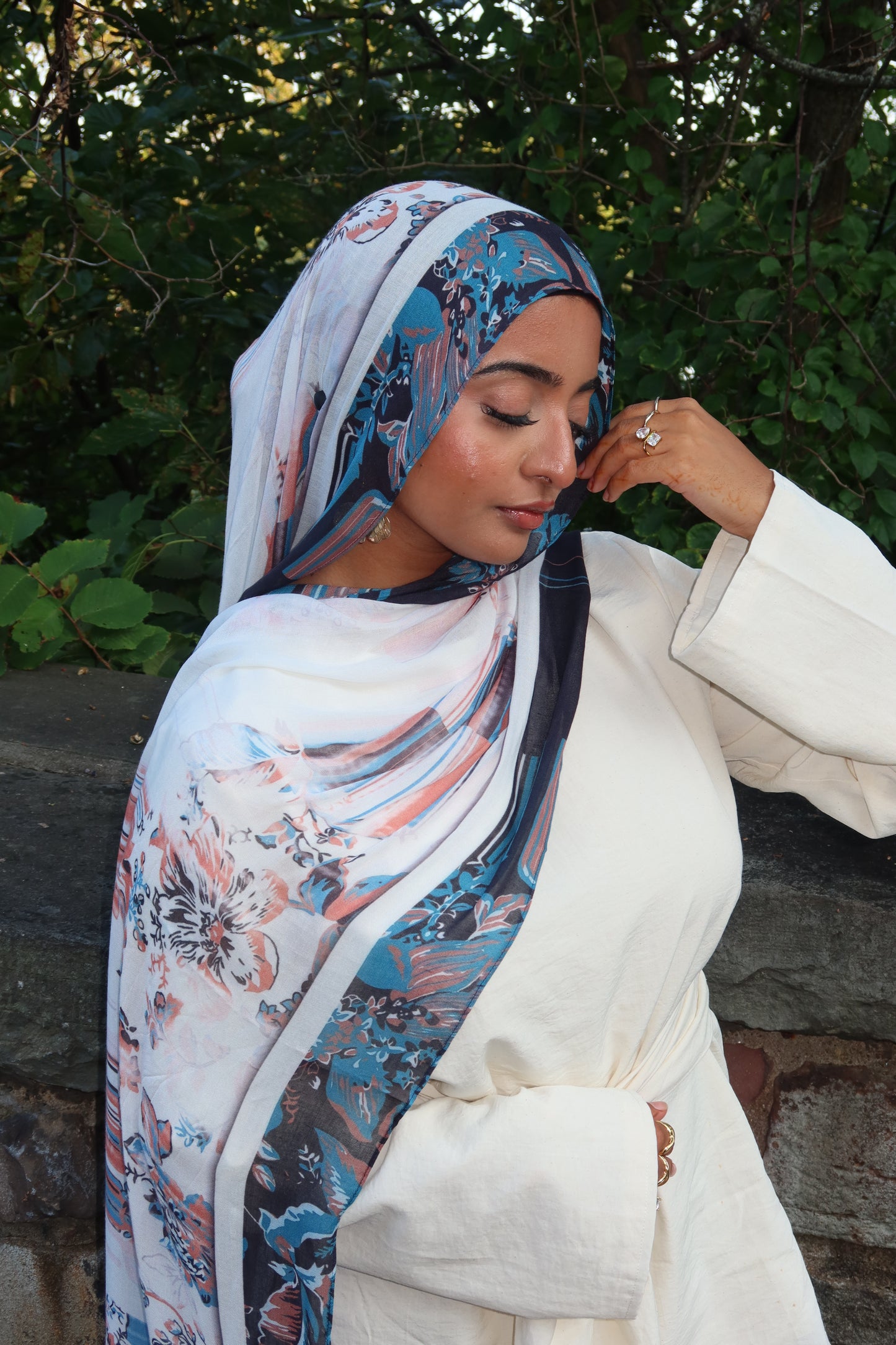 Serenity Mist Pashmina