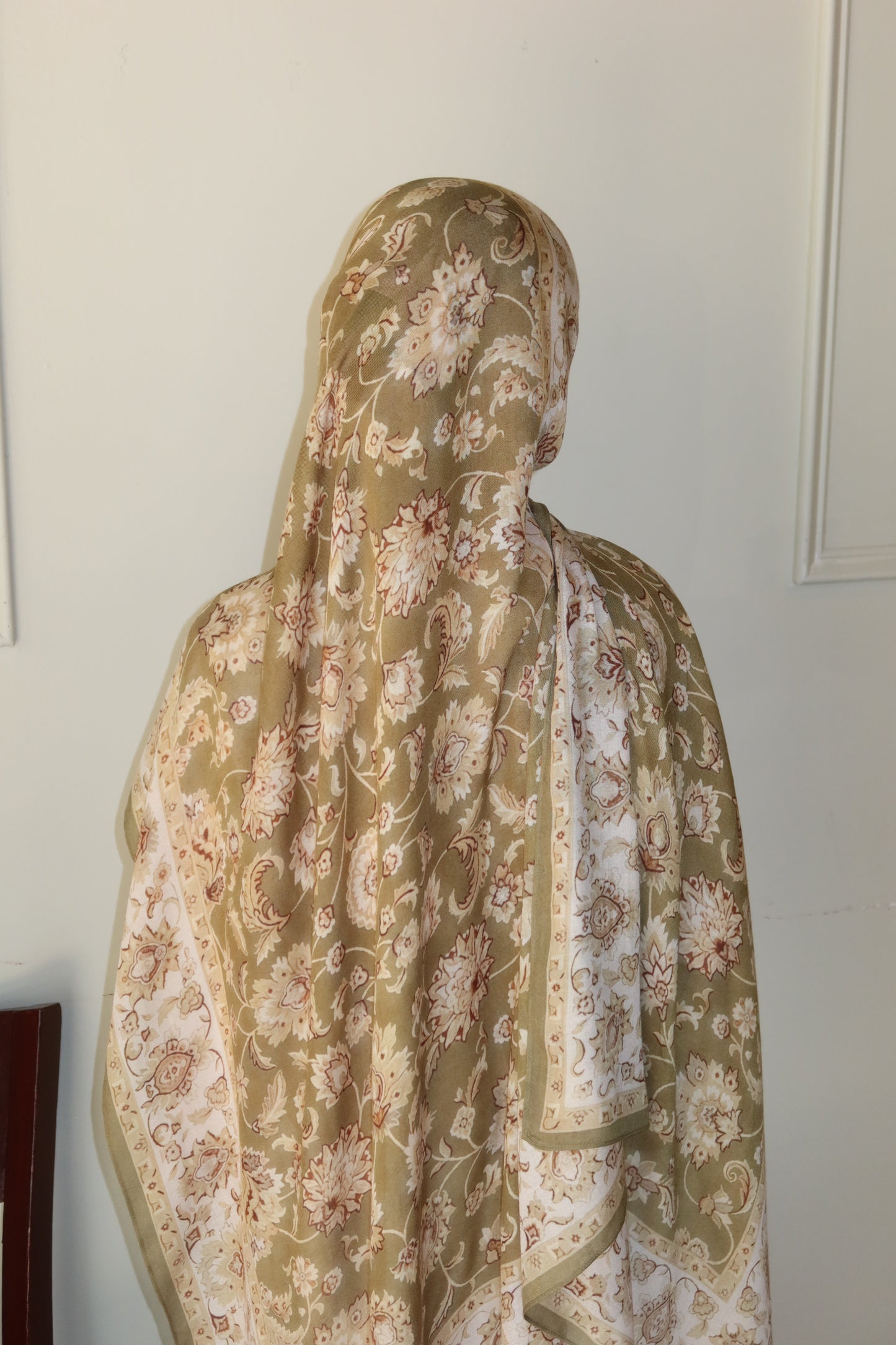 Olive Heirloom Pashmina