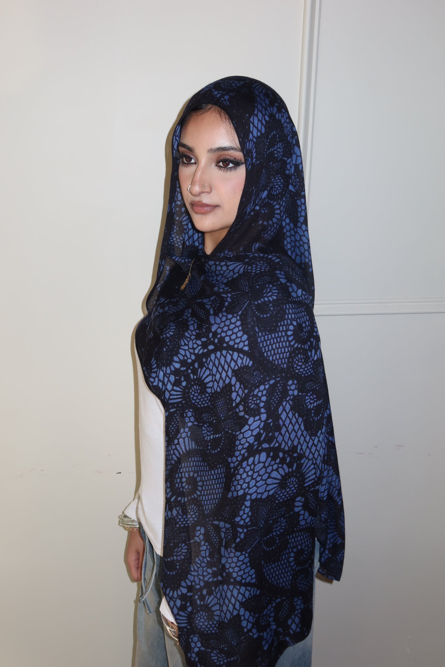 Blue Vintage Lace