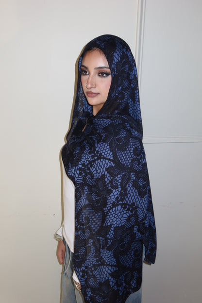 Blue Vintage Lace