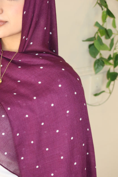 Purple Polka Dot
