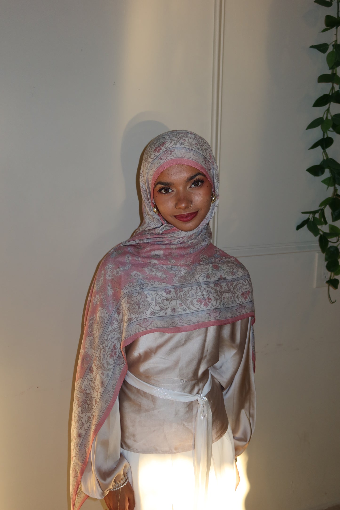 Pink Glory Pashmina