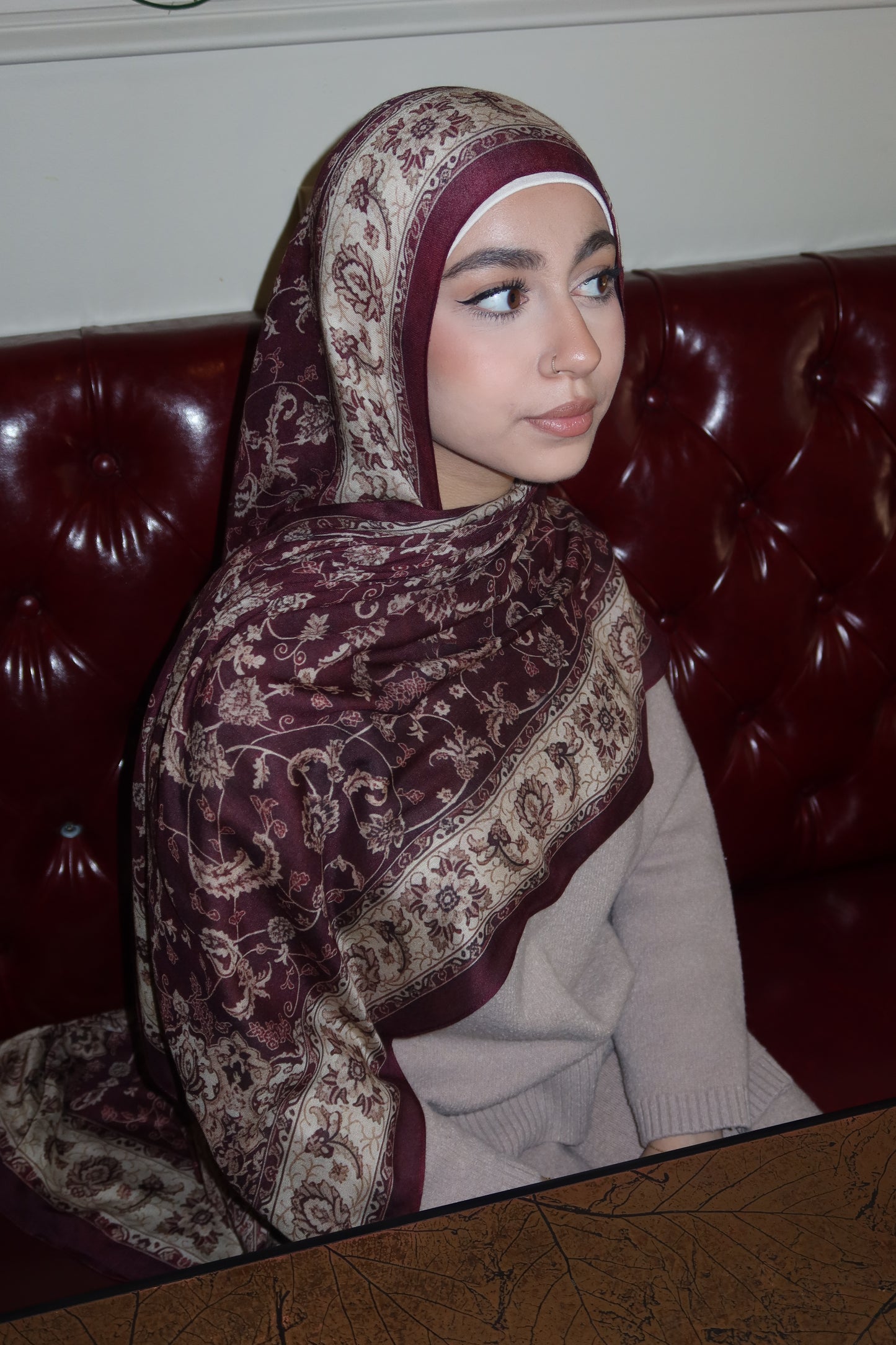 Berry Wine Pashmina