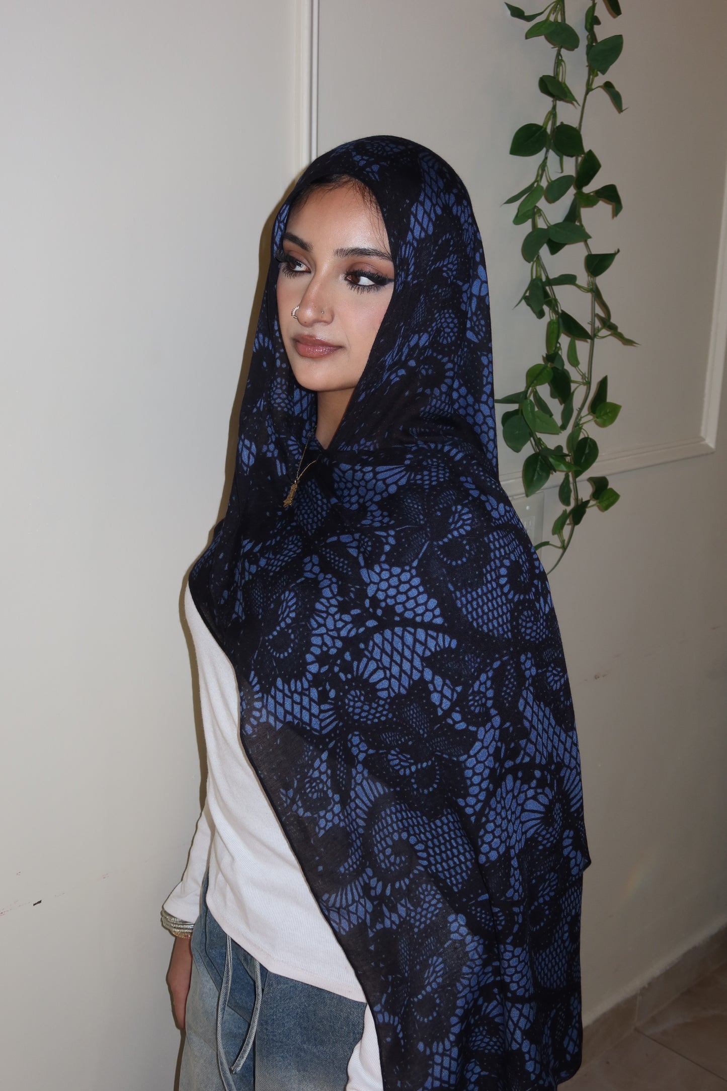 Blue Vintage Lace