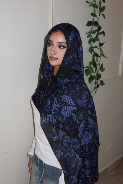 Blue Vintage Lace