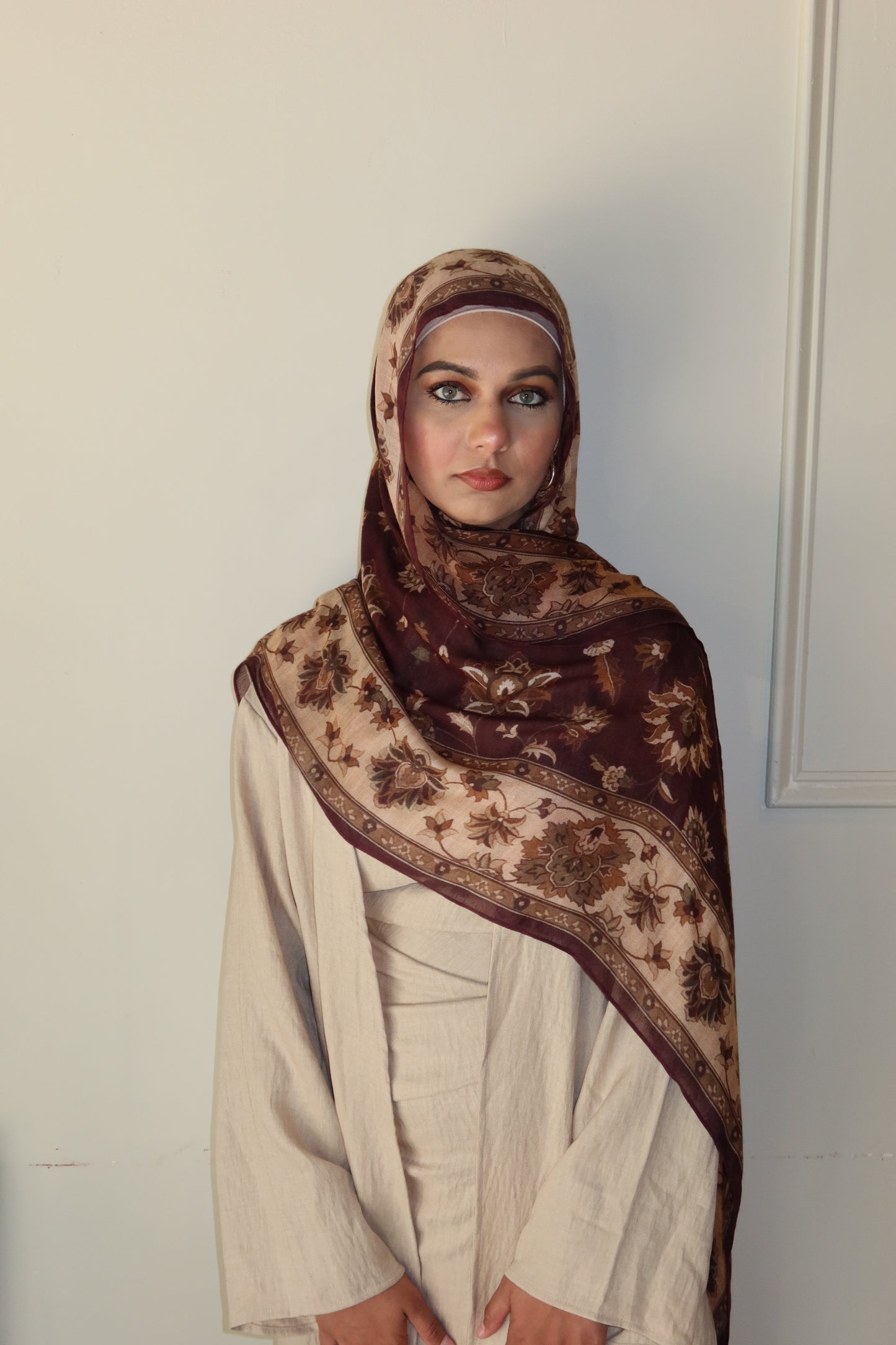 Chocolate Autumn Pashmina