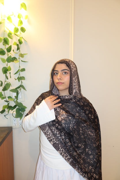 Black Elegance Pashmina