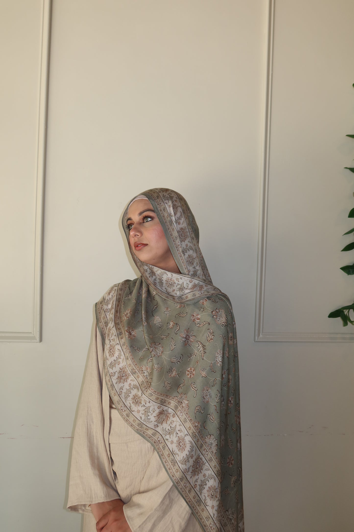 Soft Sage Pashmina