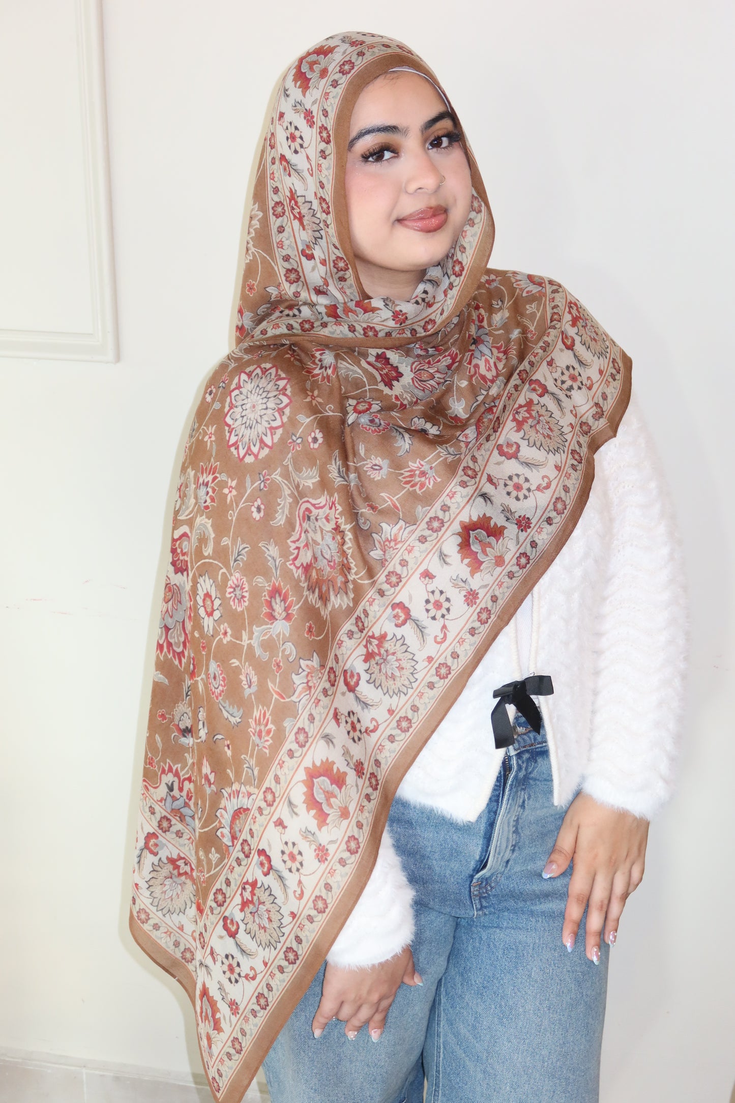 Maple Bloom Pashmina