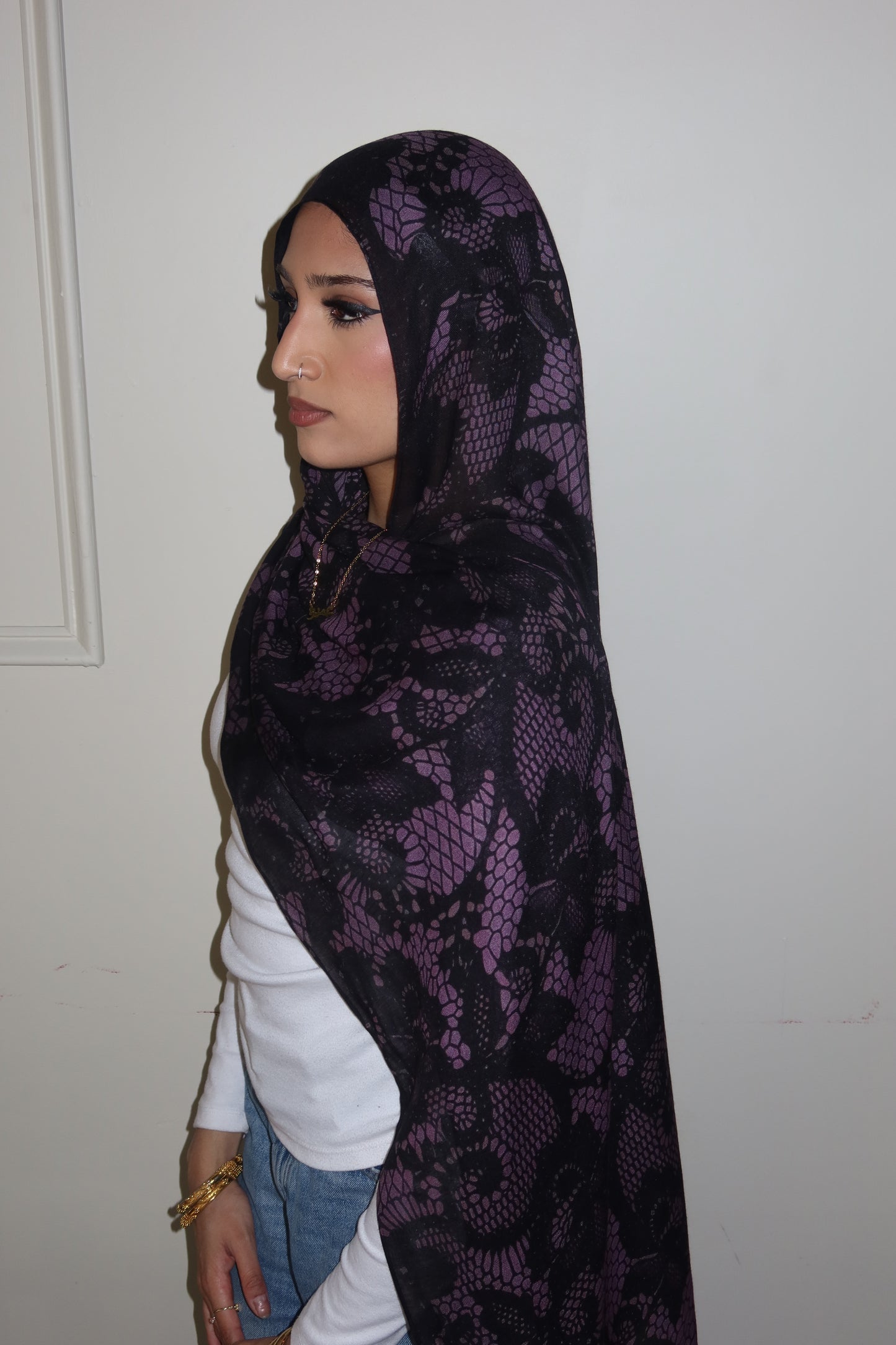 Purple Vintage Lace