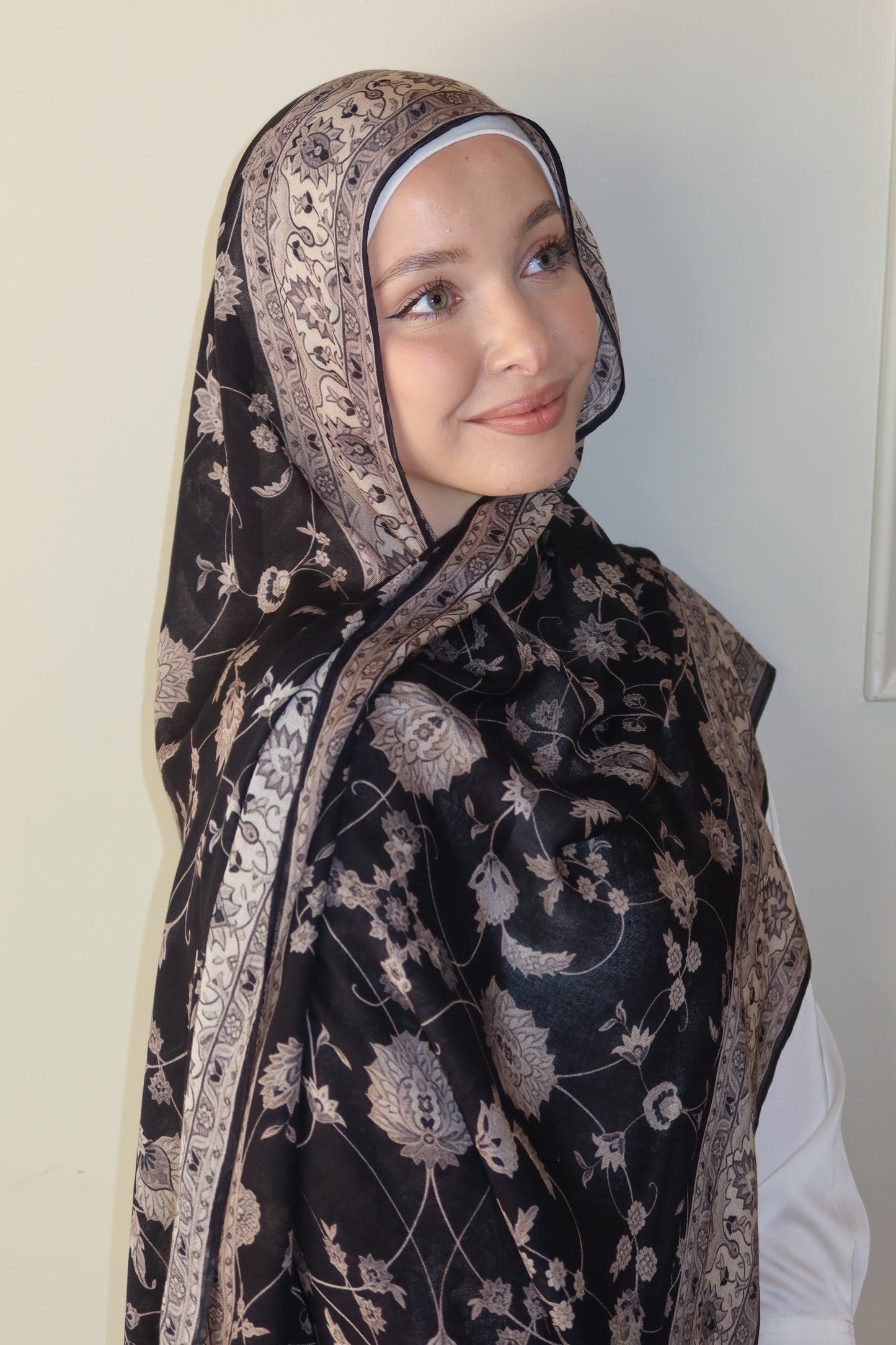 Black Taupe Pashmina