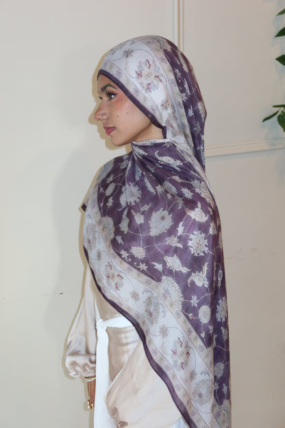 Plum Haze Pashmina