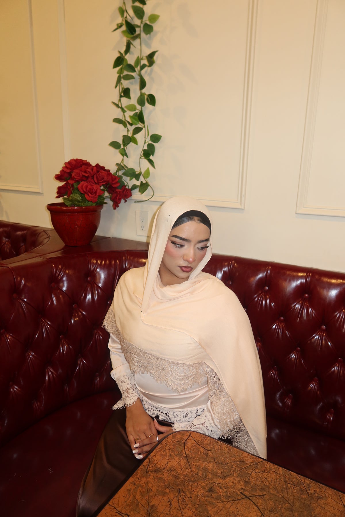 Vanilla Peach Lace