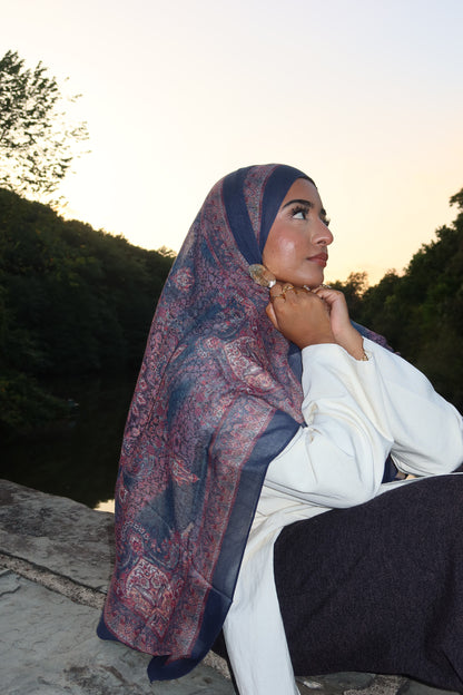 Royal Teal Pashmina