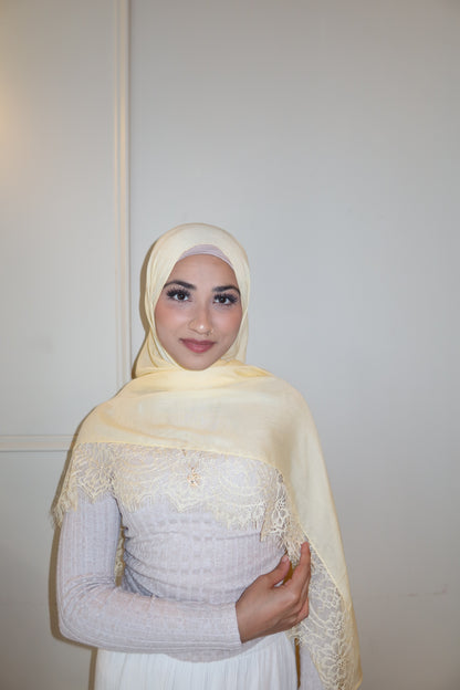 Butter Yellow Lace