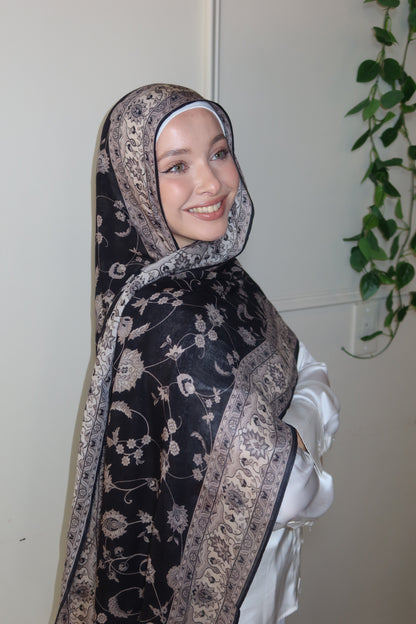 Black Taupe Pashmina