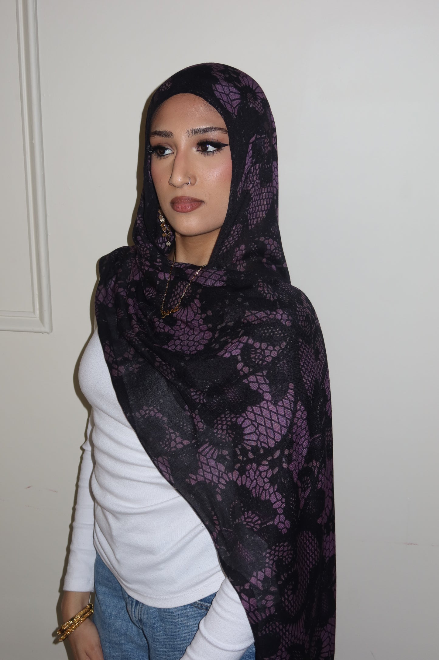 Purple Vintage Lace