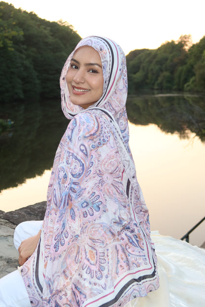 Lavender Rose Pashmina