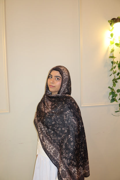 Black Elegance Pashmina